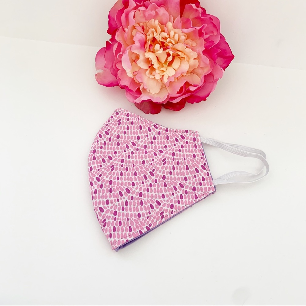 3/$25 Triple Layer Handmade FaceMask - Picture 3 of 4